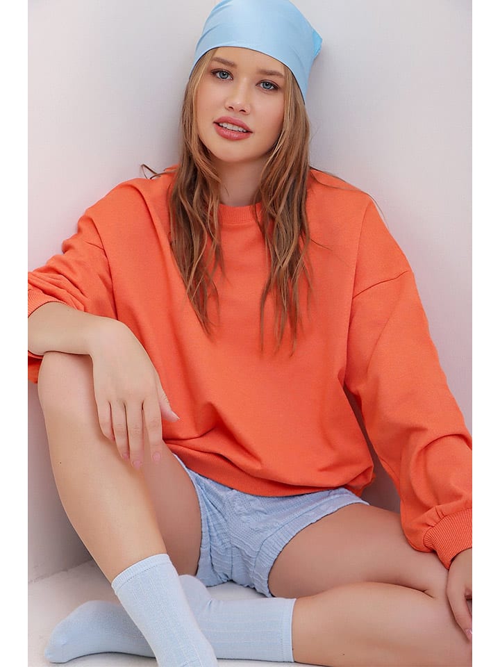 Толстовка оранжевого цвета Trend Alacati
Толстовка оранжевого цвета Trend Alacati