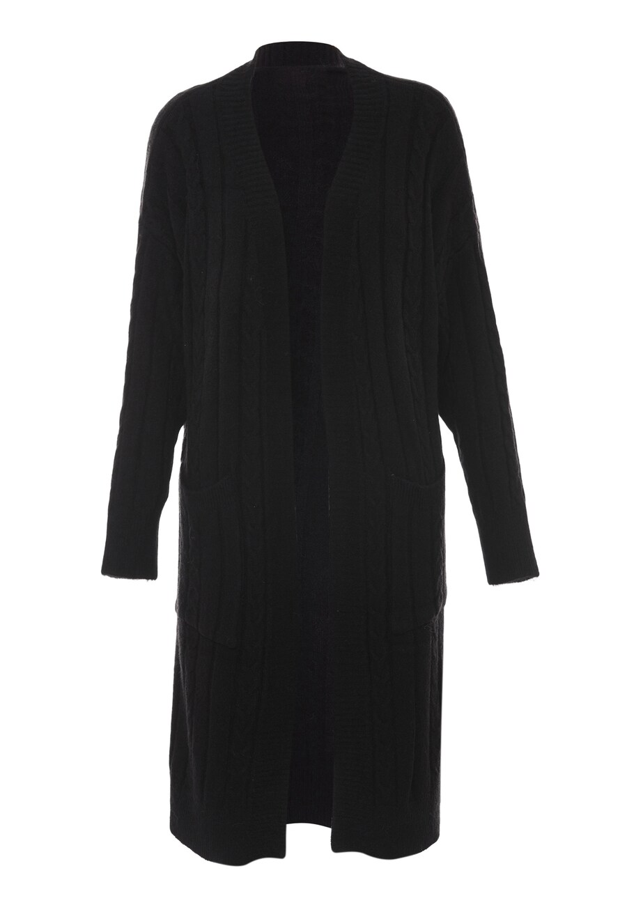 Вязаное пальто aleva, черный
Вязаное пальто aleva, черный