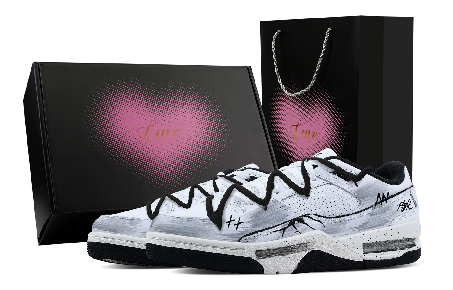 Jordan FLIGHT COURT Sharp Blade Trace, Heart Box Abrasion Resistant Low top Vintage Basketball Shoes Men's White
Jordan FLIGHT COURT Sharp Blade Trace, Heart Box Abrasion Resistant Low top Vintage Basketball Shoes Men's White