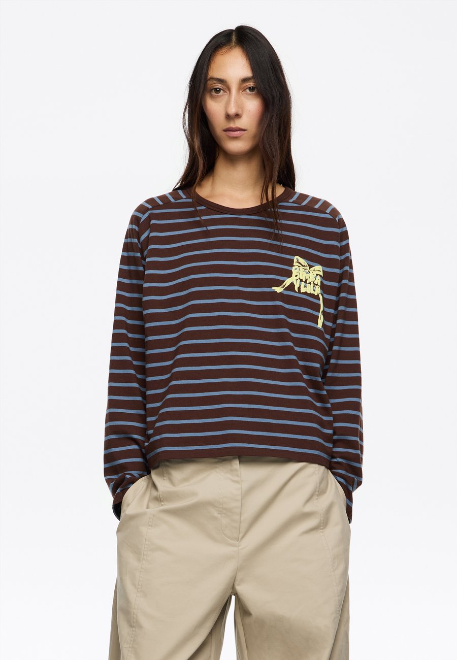 Топ Bimba Y Lola LOGO LAZO RAYAS , Marron Oscuro/Brown
Топ Bimba Y Lola LOGO LAZO RAYAS , Marron Oscuro/Brown