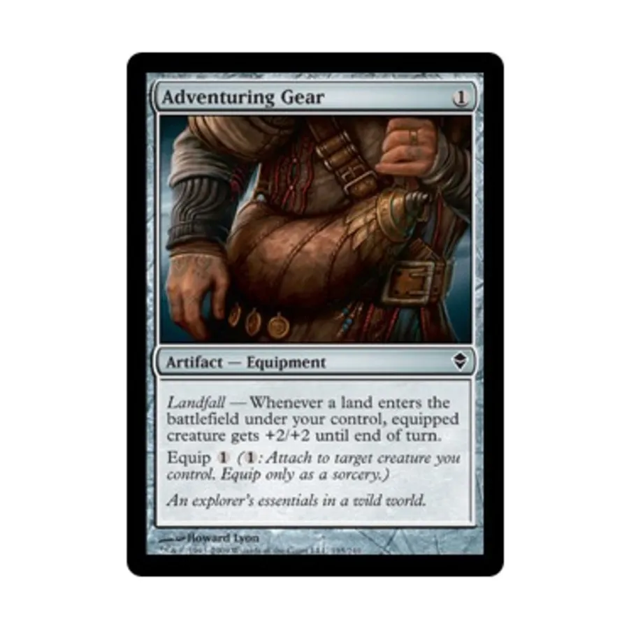 CCG Снаряжение для приключений (С), MTG - Zendikar
CCG Снаряжение для приключений (С), MTG - Zendikar