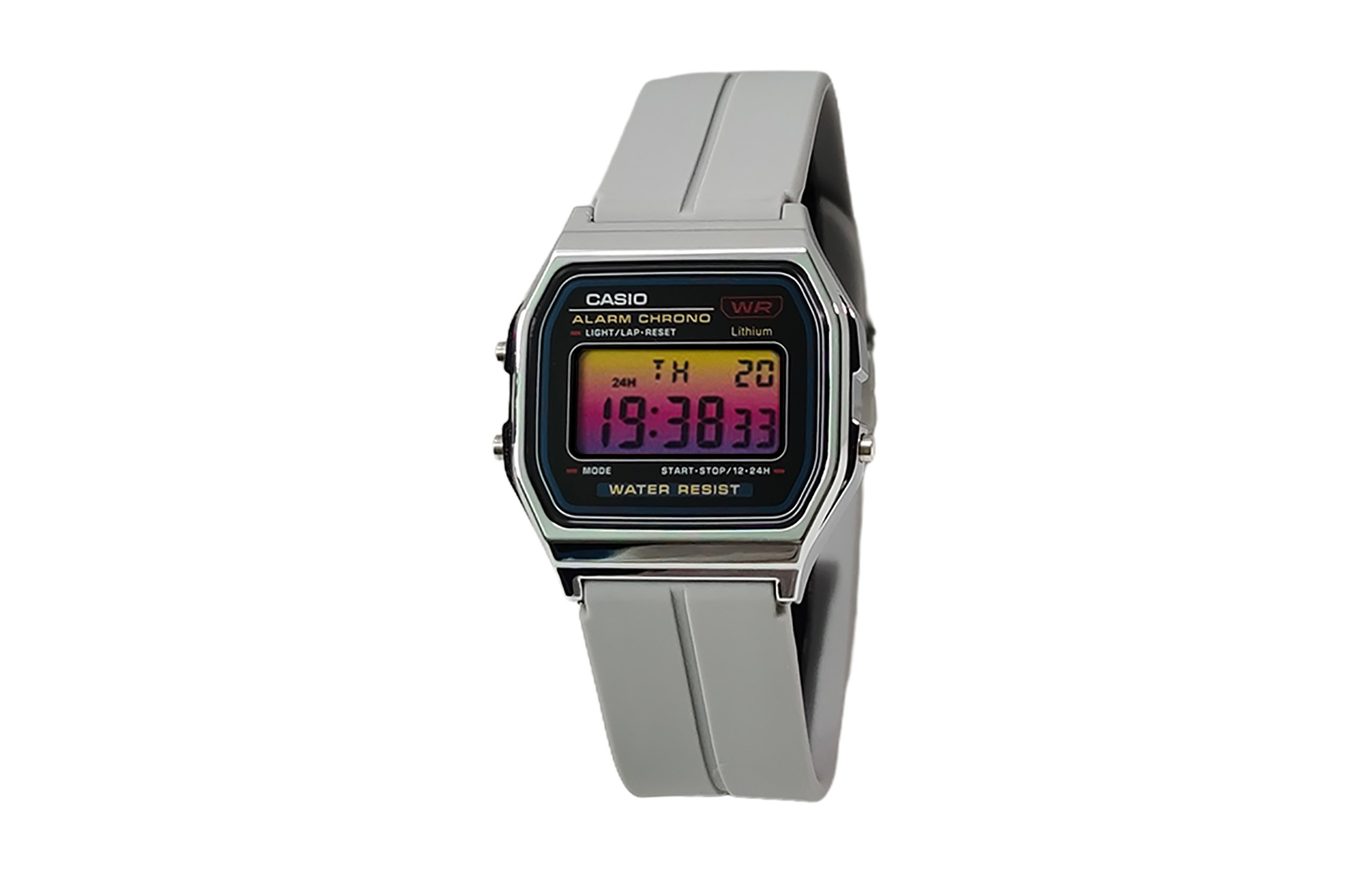 CASIO Кварцевые часы унисекс с силиконовым ремешком и черным циферблатом
CASIO Кварцевые часы унисекс с силиконовым ремешком и черным циферблатом