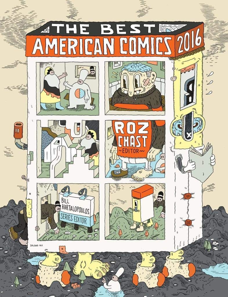 The Best American Comics 2016 (Houghton Mifflin Harcourt)
The Best American Comics 2016 (Houghton Mifflin Harcourt)