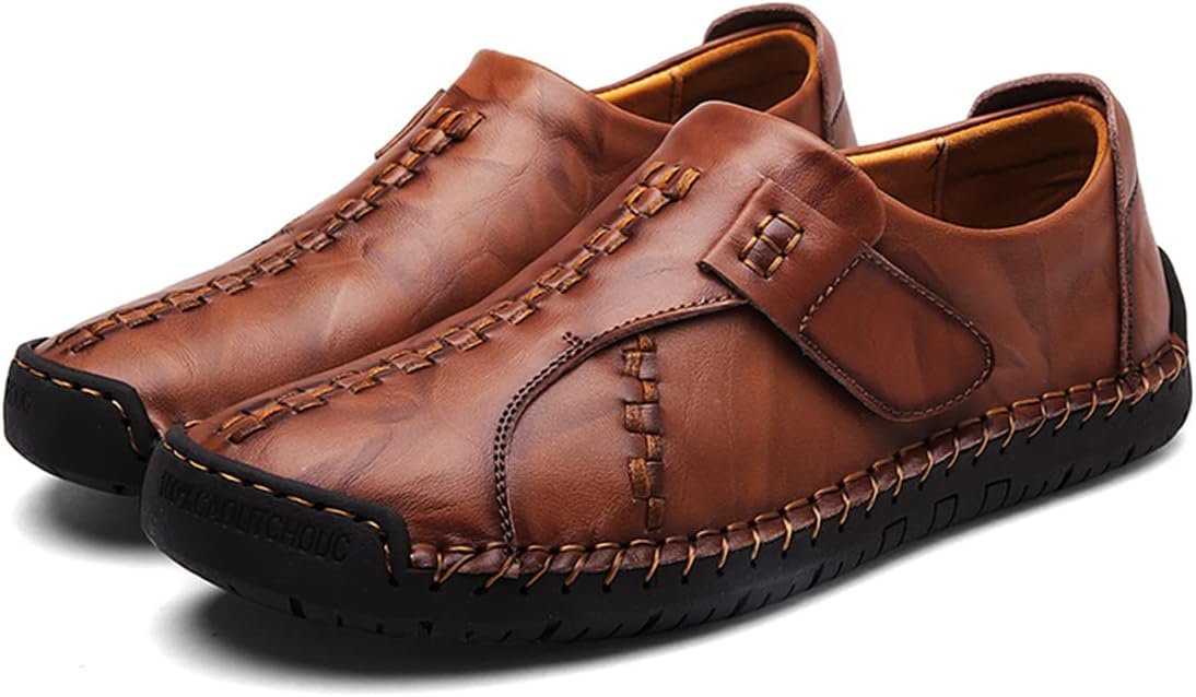 Мужские кроссовки для ходьбы и вождения, слипоны, модные кожаные кеды, легкие, дышащие, повседневные лоферы Generic, темно-коричневый
Мужские кроссовки для ходьбы и вождения, слипоны, модные кожаные кеды, легкие, дышащие, повседневные лоферы Generic, темно-коричневый