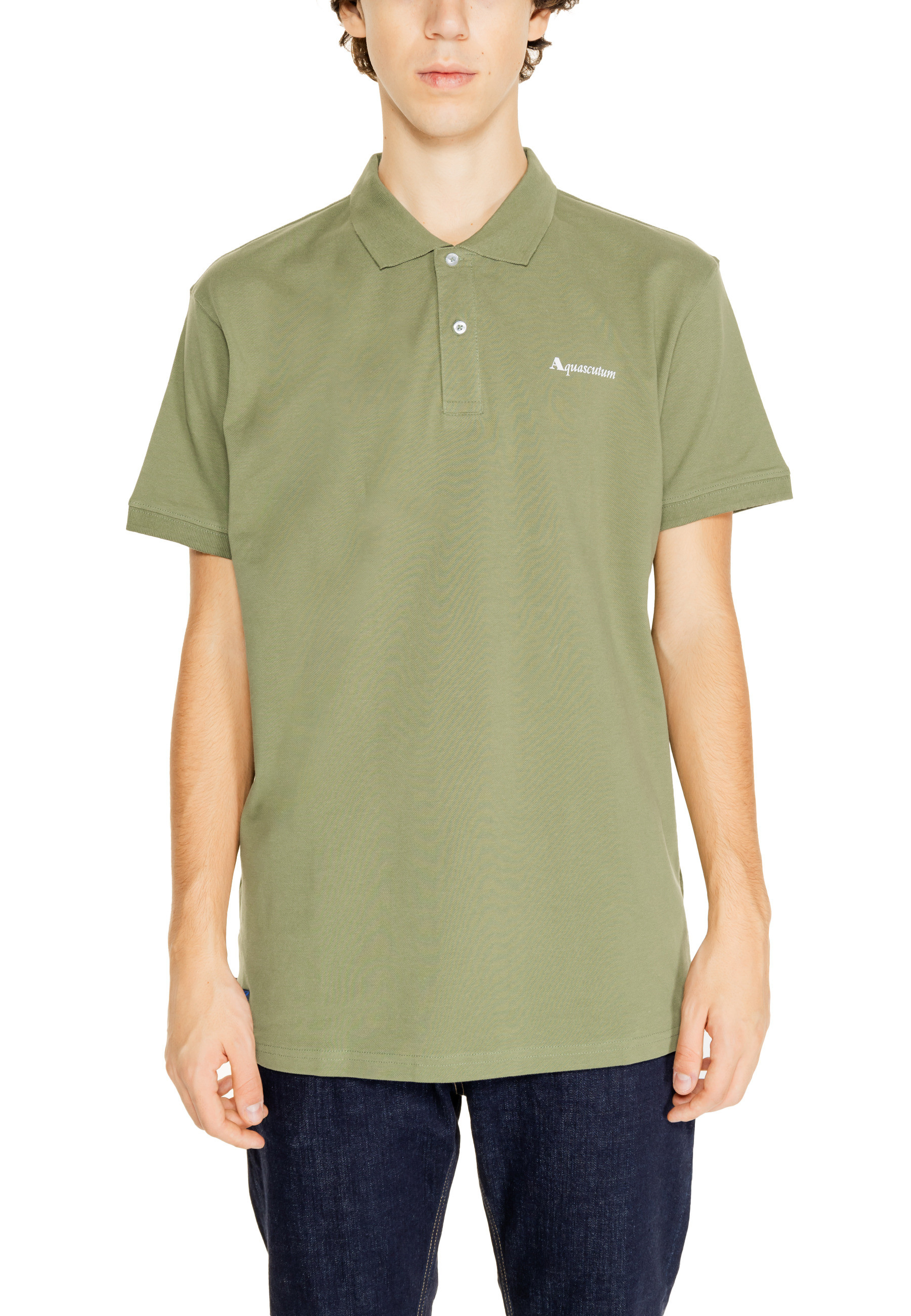 Поло Aquascutum на пуговицах, зеленый
Поло Aquascutum на пуговицах, зеленый