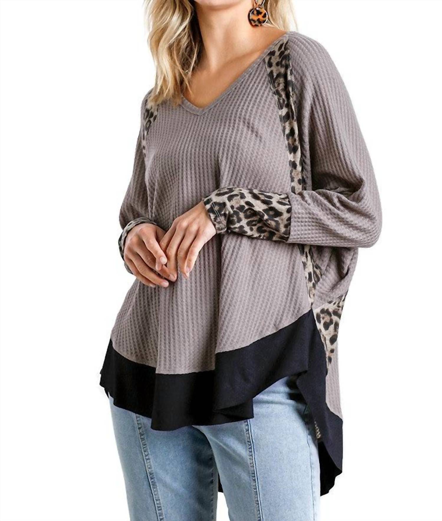 Вязаный топ с рукавами «летучая мышь» в цвете «мокко-серый» umgee
Вязаный топ с рукавами «летучая мышь» в цвете «мокко-серый» umgee