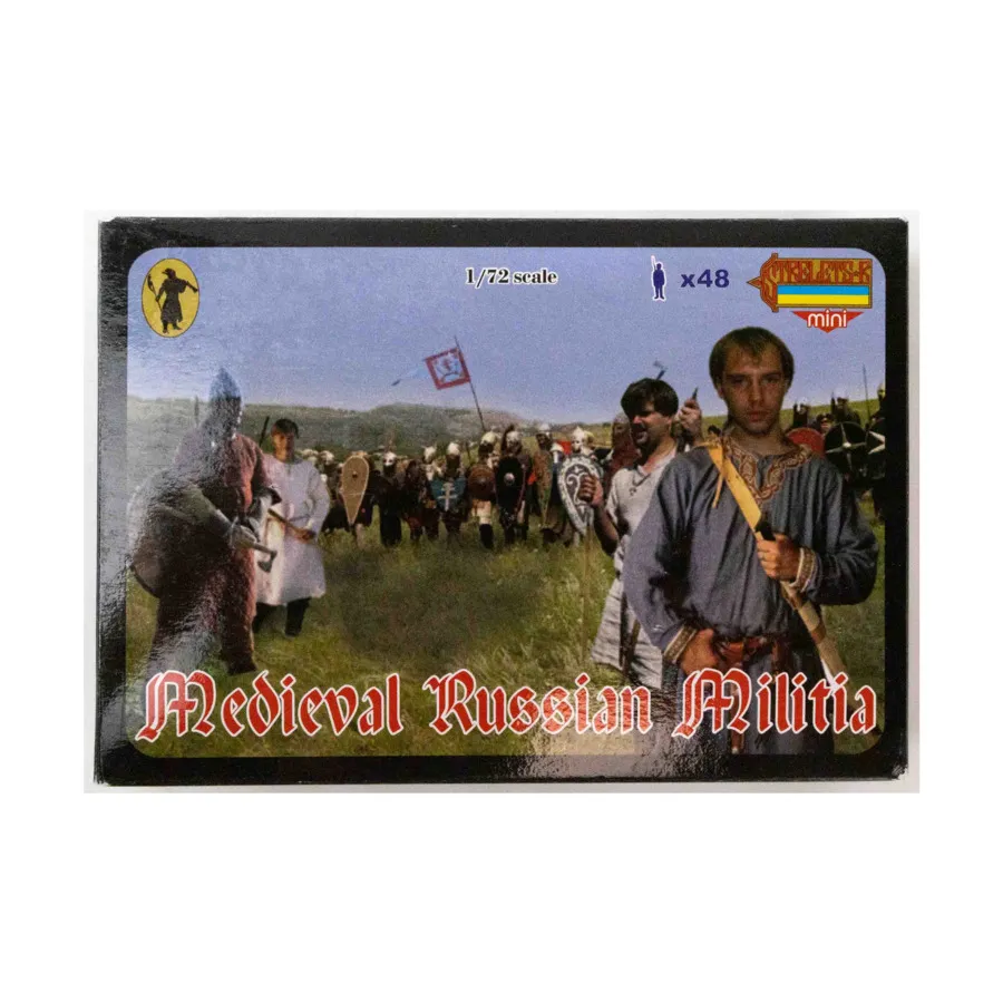 Средневековое русское ополчение, Historical Miniatures (Strelets-R) (1:72)
Средневековое русское ополчение, Historical Miniatures (Strelets-R) (1:72)