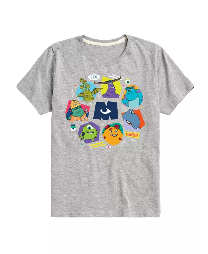 Футболка с принтом Monsters At Work для мальчиков старшего возраста Disney, серый 
Футболка с принтом Monsters At Work для мальчиков старшего возраста Disney, серый