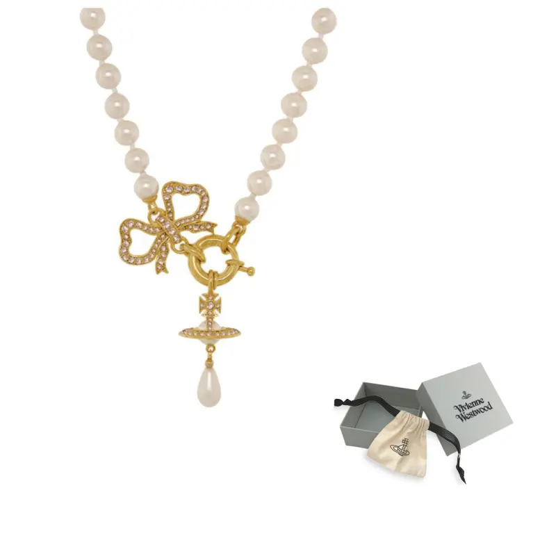 Кулон Bow на цепочке Vivienne Westwood
Кулон Bow на цепочке Vivienne Westwood
