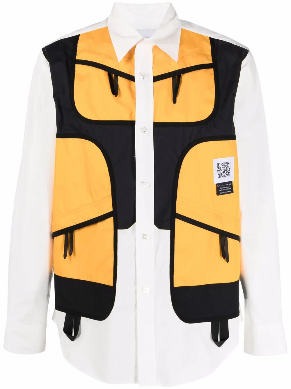 Рубашка Portable с длинными рукавами Fumito Ganryu, белый 
Рубашка Portable с длинными рукавами Fumito Ganryu, белый