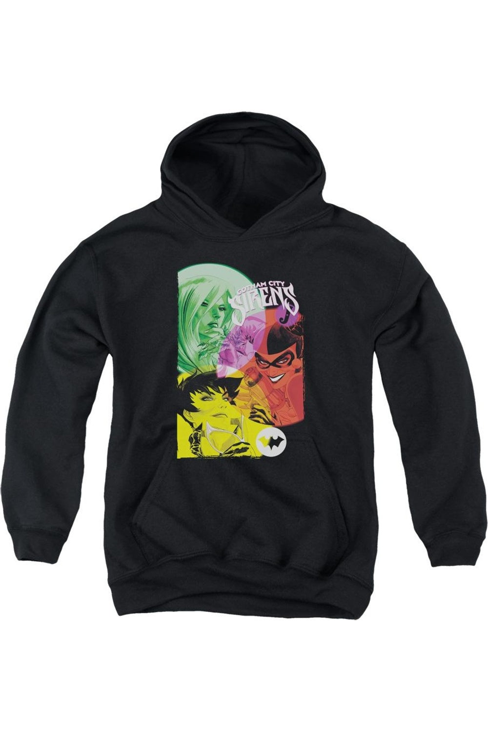 Батмен Готэмские Сирены молодежная толстовка с капюшоном Gildan, черный
Батмен Готэмские Сирены молодежная толстовка с капюшоном Gildan, черный