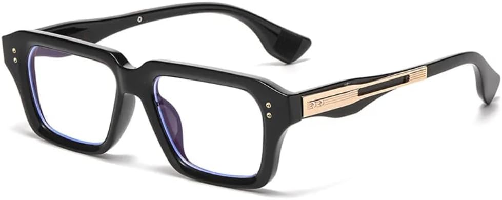 Классические солнцезащитные очки с заклепками для женщин и мужчин, в винтажном панк-стиле, популярные для активного отдыха, вождения и роскошные (черный, золотой, прозрачный) TVTBBVV, Black Gold Clear
Классические солнцезащитные очки с заклепками для женщин и мужчин, в винтажном панк-стиле, популярные для активного отдыха, вождения и роскошные (черный, золотой, прозрачный) TVTBBVV, Black Gold Clear