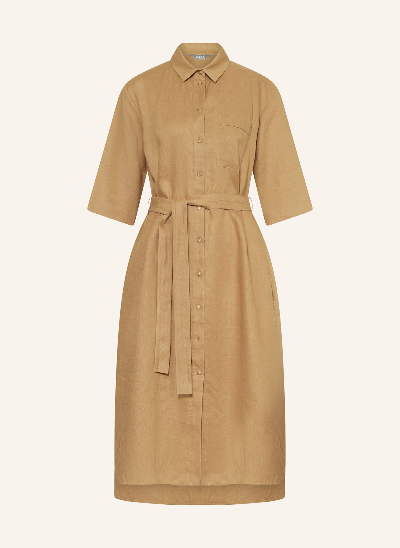 Платье-Рубашка из льна Salute Mm, коричневый
Платье-Рубашка из льна Salute Mm, коричневый