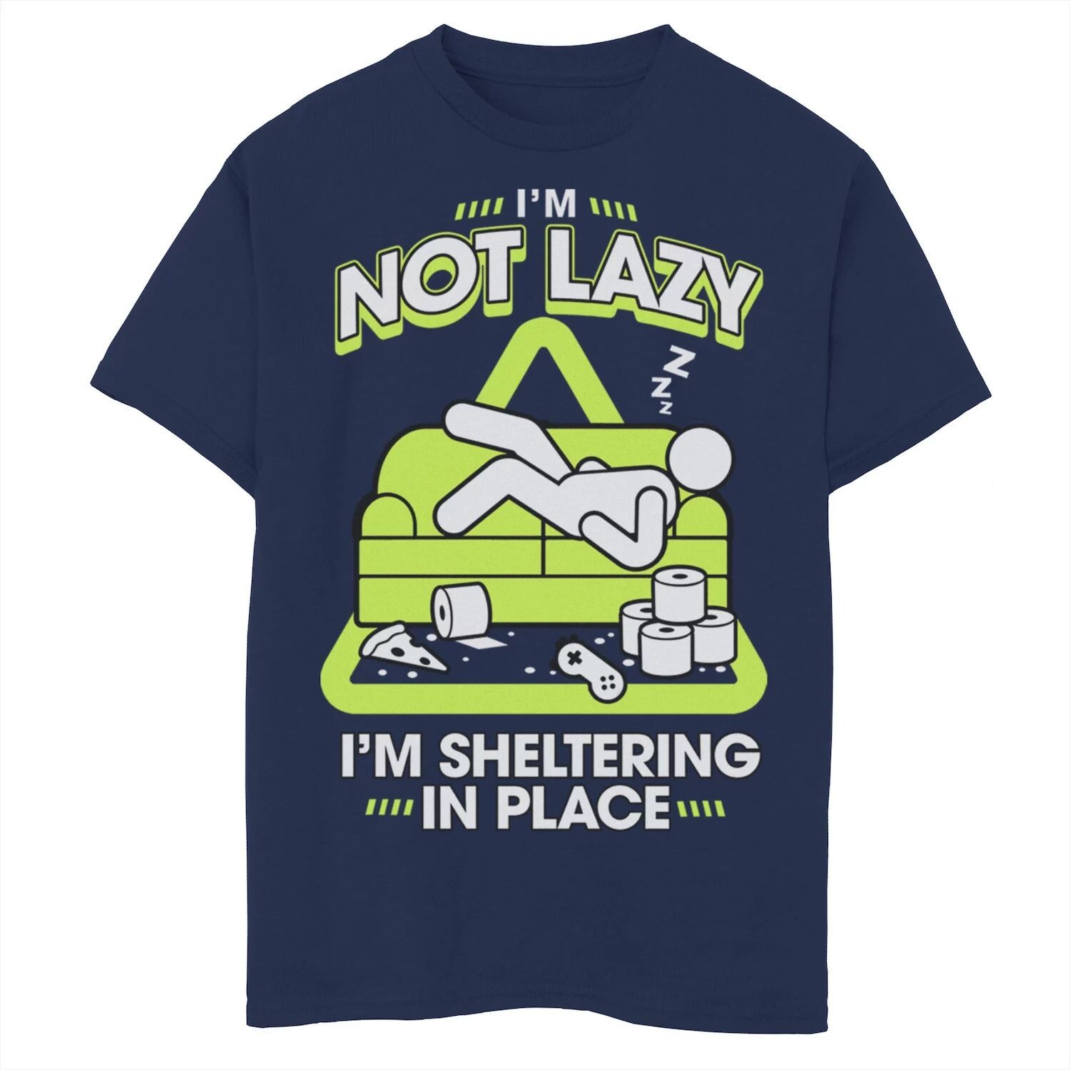 Футболка с рисунком Fifth Sun «Я не ленивый» для мальчиков 8–20 лет Licensed Character, синий
Футболка с рисунком Fifth Sun «Я не ленивый» для мальчиков 8–20 лет Licensed Character, синий