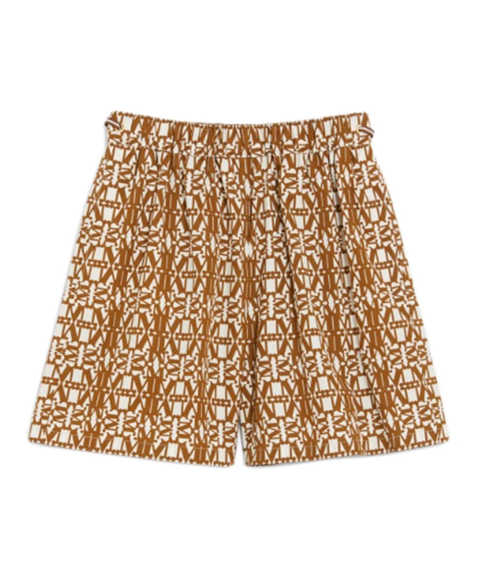 Коричневые шорты на шнуровке с карманами Max Mara, коричневый
Коричневые шорты на шнуровке с карманами Max Mara, коричневый