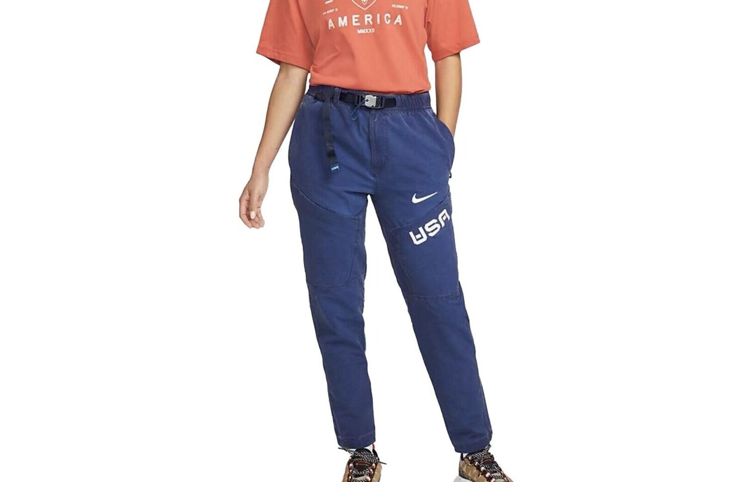 Повседневные брюки женские синие Nike
Повседневные брюки женские синие Nike