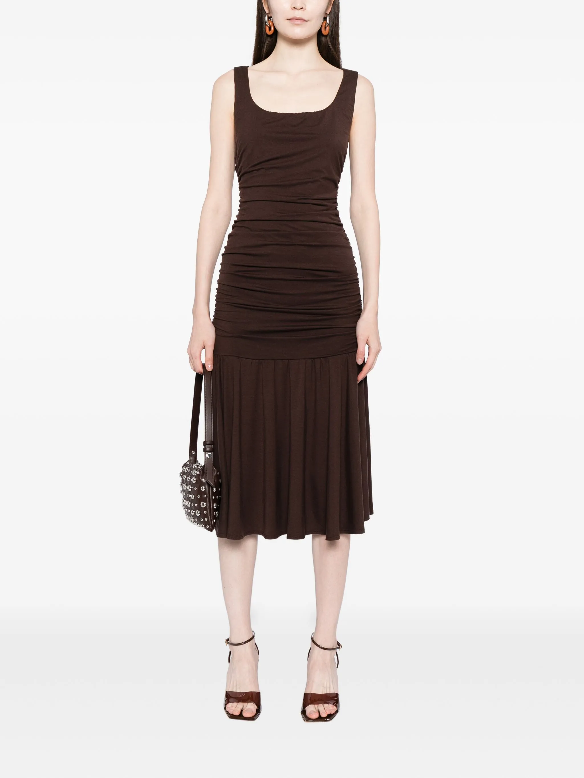 Платье Kayla Reformation, коричневый
Платье Kayla Reformation, коричневый