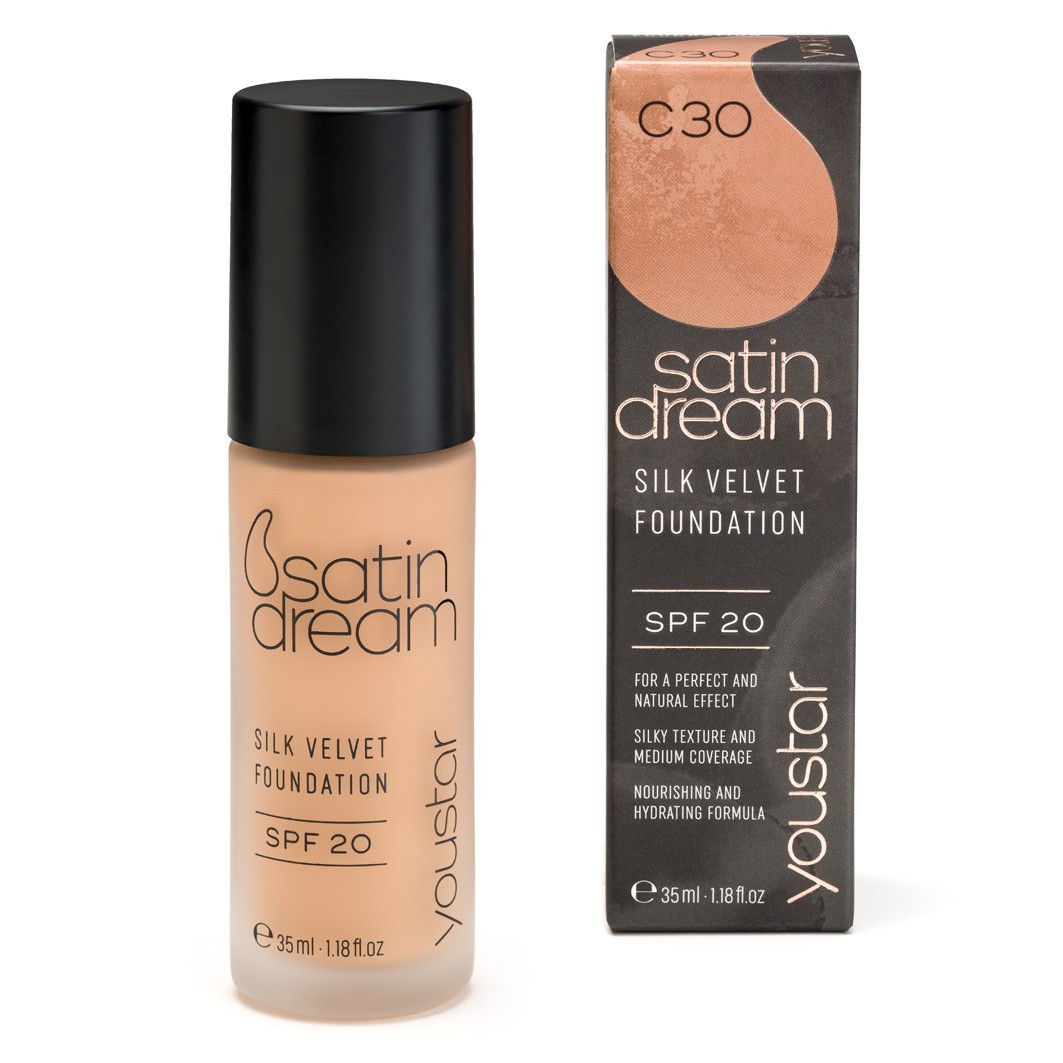 Тональный крем для лица satin dream Youstar, c30, объем 35 мл
Тональный крем для лица satin dream Youstar, c30, объем 35 мл