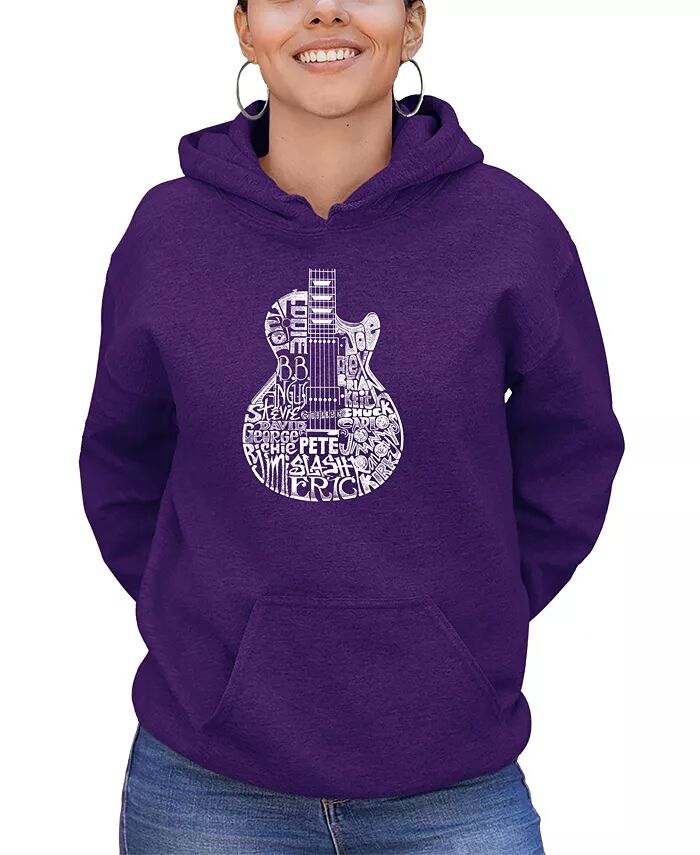 Женская толстовка с капюшоном и надписью Word Art Rock Guitar Head LA Pop Art, фиолетовый
Женская толстовка с капюшоном и надписью Word Art Rock Guitar Head LA Pop Art, фиолетовый