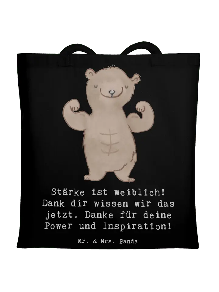 Сумка для переноски Mr & Mrs Panda Bodybuilding Trainerin, черный
Сумка для переноски Mr & Mrs Panda Bodybuilding Trainerin, черный