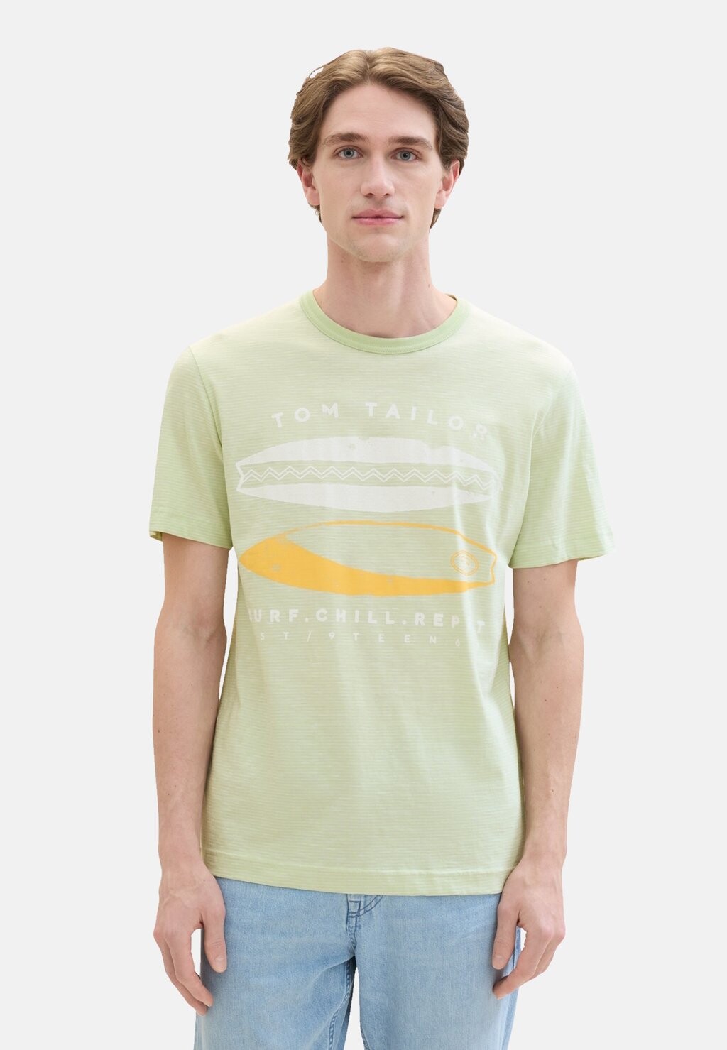 Футболка с принтом Kurzarm TOM TAILOR, grün
Футболка с принтом Kurzarm TOM TAILOR, grün