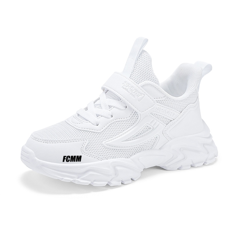 Нескользящие и дышащие низкие повседневные кроссовки для детей FCMM, белый
Нескользящие и дышащие низкие повседневные кроссовки для детей FCMM, белый