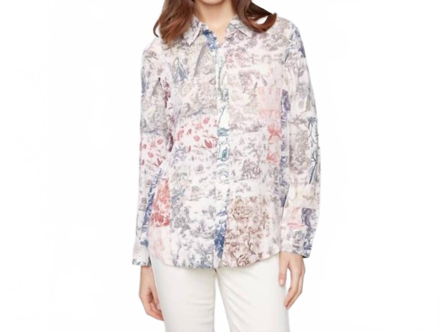 Рубашка с принтом на пуговицах в рамке Charlie B, Frame
Рубашка с принтом на пуговицах в рамке Charlie B, Frame