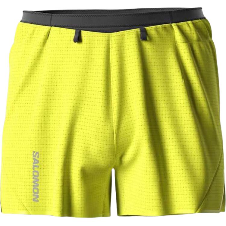 Шорты спортивные мужские желто-зеленые SALOMON
Шорты спортивные мужские желто-зеленые SALOMON