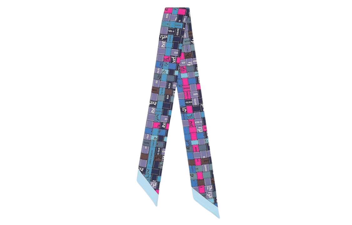 HERMES Шёлковый шарф, Blue
HERMES Шёлковый шарф, Blue