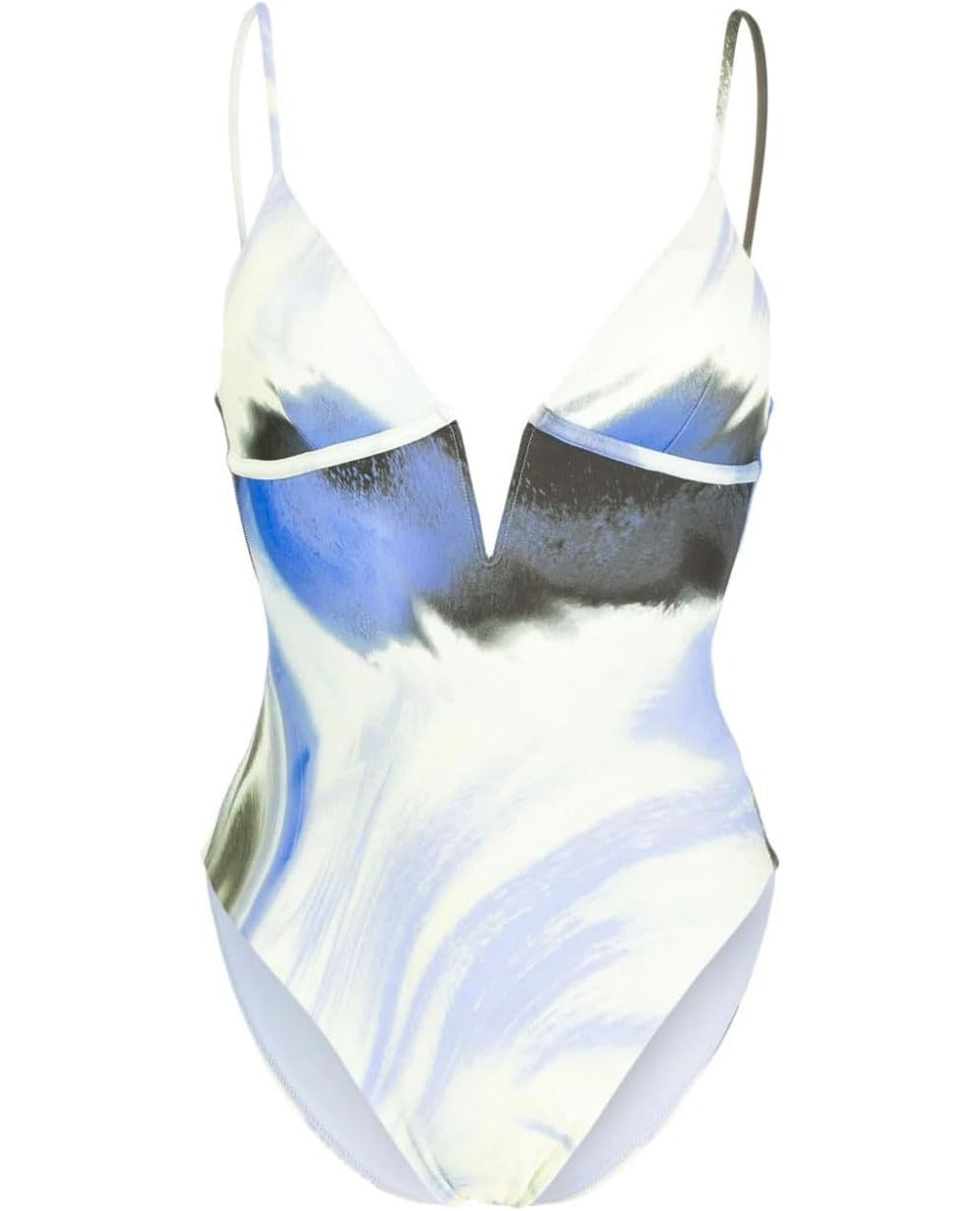 Simkhai Женский цельный купальник Maelle V-образный вырез Push On Marina Blue Print, синий
Simkhai Женский цельный купальник Maelle V-образный вырез Push On Marina Blue Print, синий