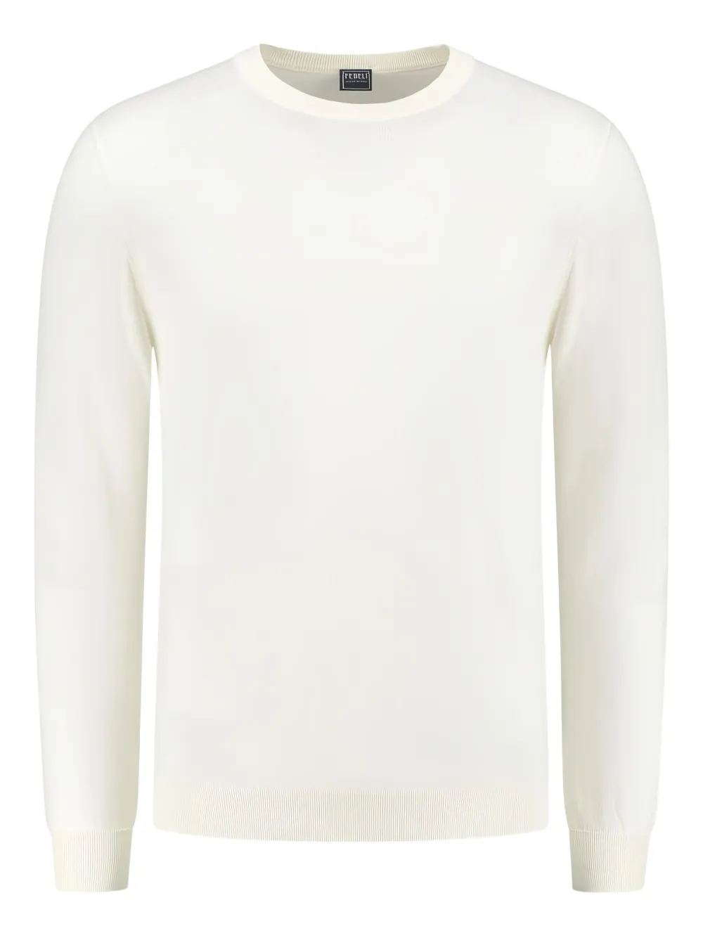 Свитер с круглым вырезом Fedeli, белый
Свитер с круглым вырезом Fedeli, белый