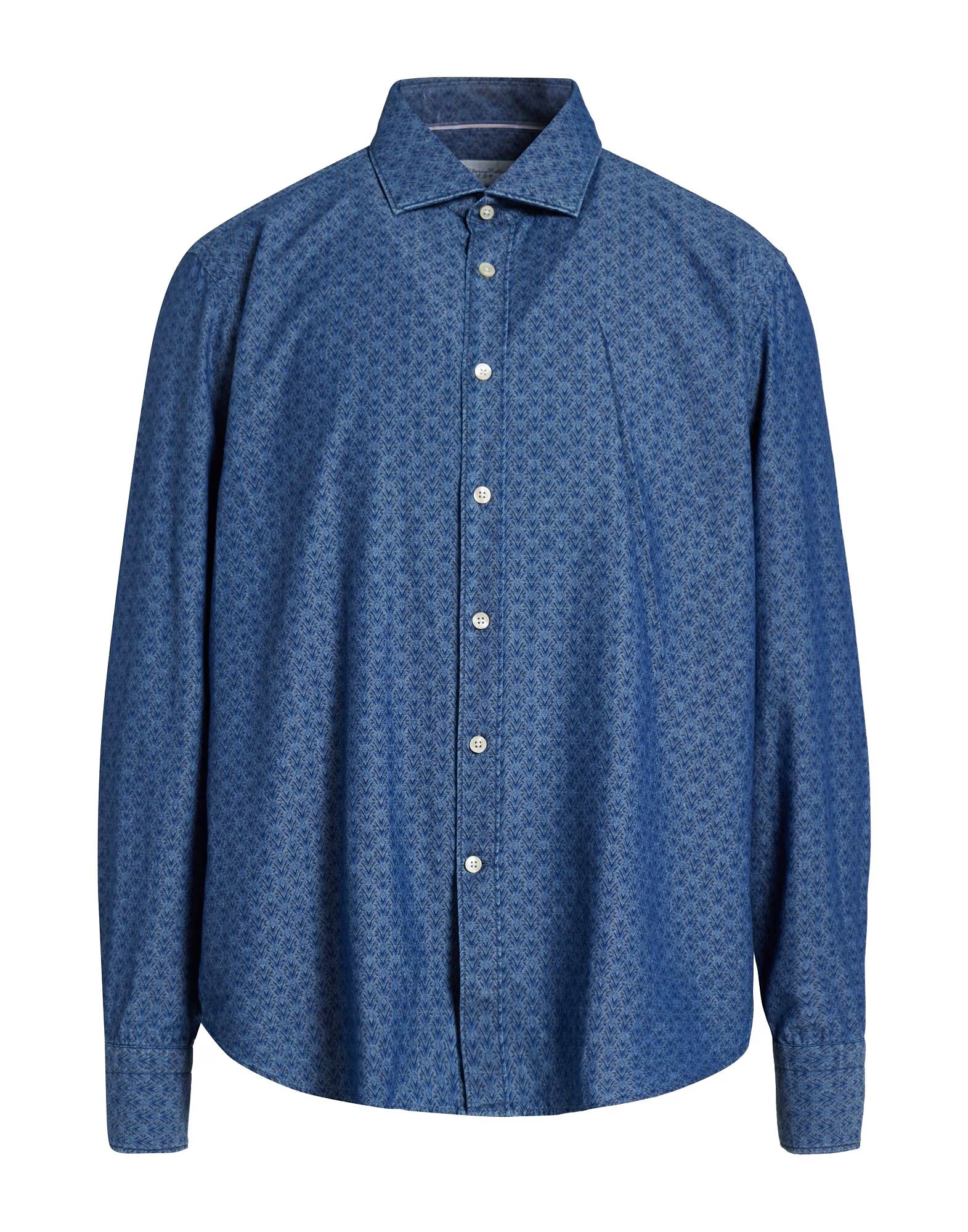 Джинсовая рубашка Tintoria Mattei 953, синий
Джинсовая рубашка Tintoria Mattei 953, синий