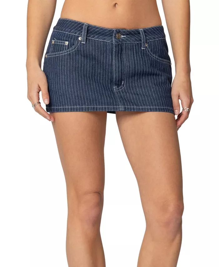 Женская джинсовая юбка-шорты Neria Pinstripe Micro Edikted, синий
Женская джинсовая юбка-шорты Neria Pinstripe Micro Edikted, синий