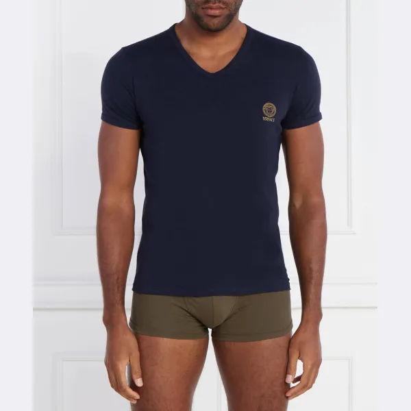 Футболка стандартного кроя Versace, синий
Футболка стандартного кроя Versace, синий