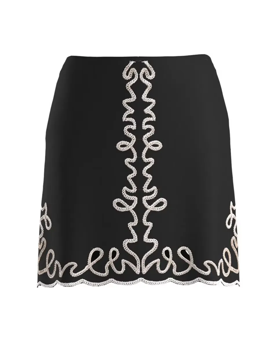Вышитая мини-юбка Boss Orange, черный
Вышитая мини-юбка Boss Orange, черный