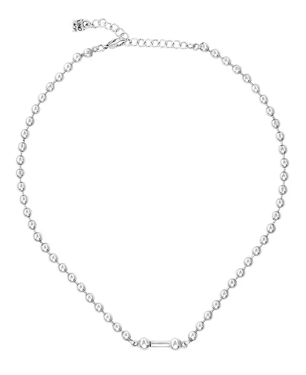 Цилиндрическое ожерелье из стерлингового серебра с подвесками Unode50, silver
Цилиндрическое ожерелье из стерлингового серебра с подвесками Unode50, silver