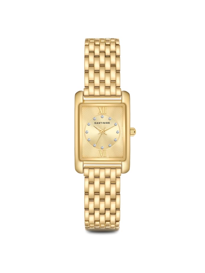 Eastside NY Часы из металлического сплава в оправе из желтого золота
Eastside NY Часы из металлического сплава в оправе из желтого золота