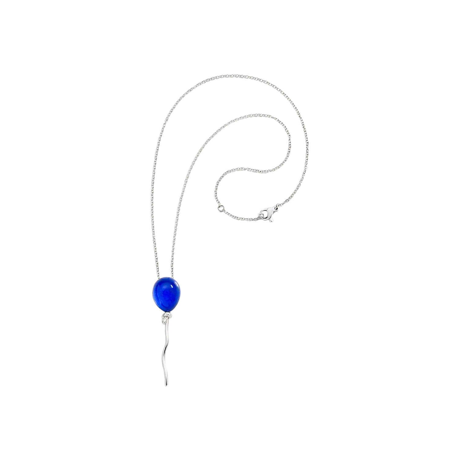 Подвеска Vhernier Palloncino из белого золота с родиевым покрытием, бриллиантами, лазуритом и горным хрусталем
Подвеска Vhernier Palloncino из белого золота с родиевым покрытием, бриллиантами, лазуритом и горным хрусталем