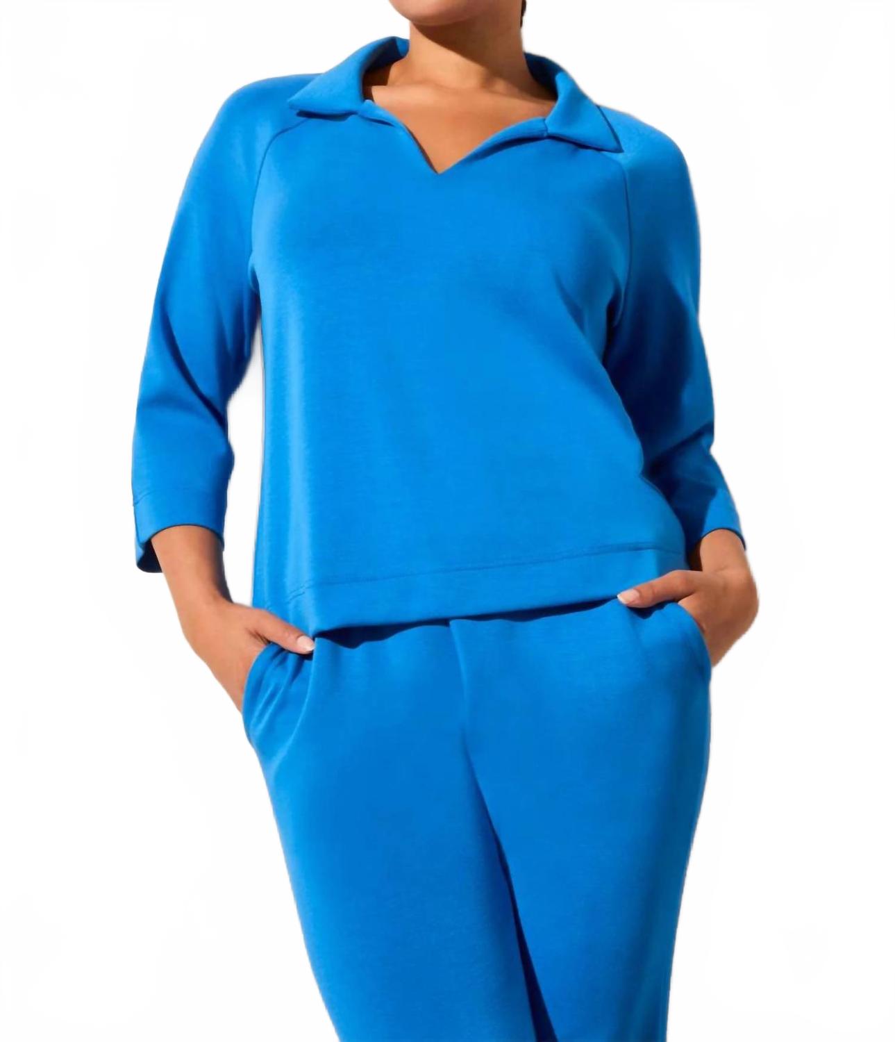 Техно Люкс Джонни Воротник Поло Топ в Ривьера Блю TRIBAL, синий
Техно Люкс Джонни Воротник Поло Топ в Ривьера Блю TRIBAL, синий