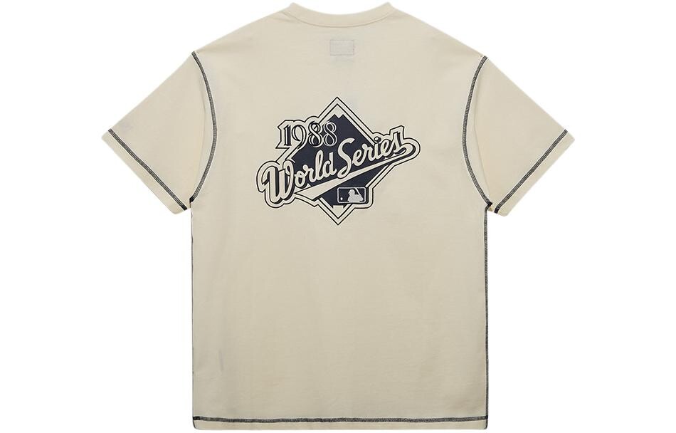 Футболка унисекс цвета слоновой кости New Era, слоновая кость 
Футболка унисекс цвета слоновой кости New Era, слоновая кость