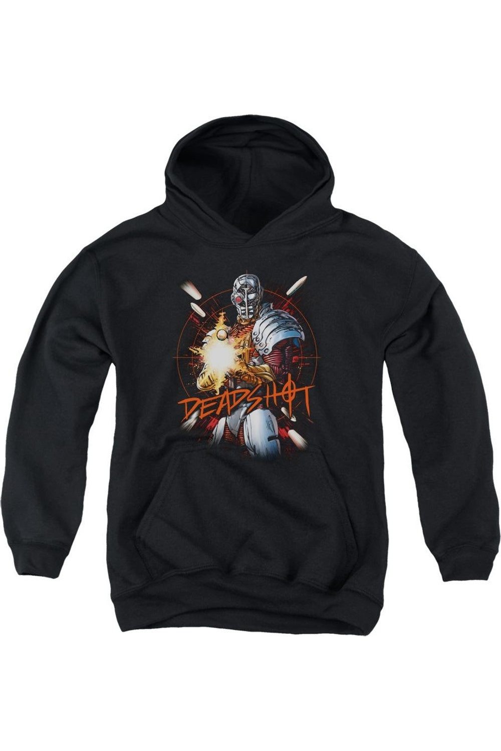 Толстовка с капюшоном Deadshot из Лиги Справедливости Америки для молодежи Gildan, черный
Толстовка с капюшоном Deadshot из Лиги Справедливости Америки для молодежи Gildan, черный