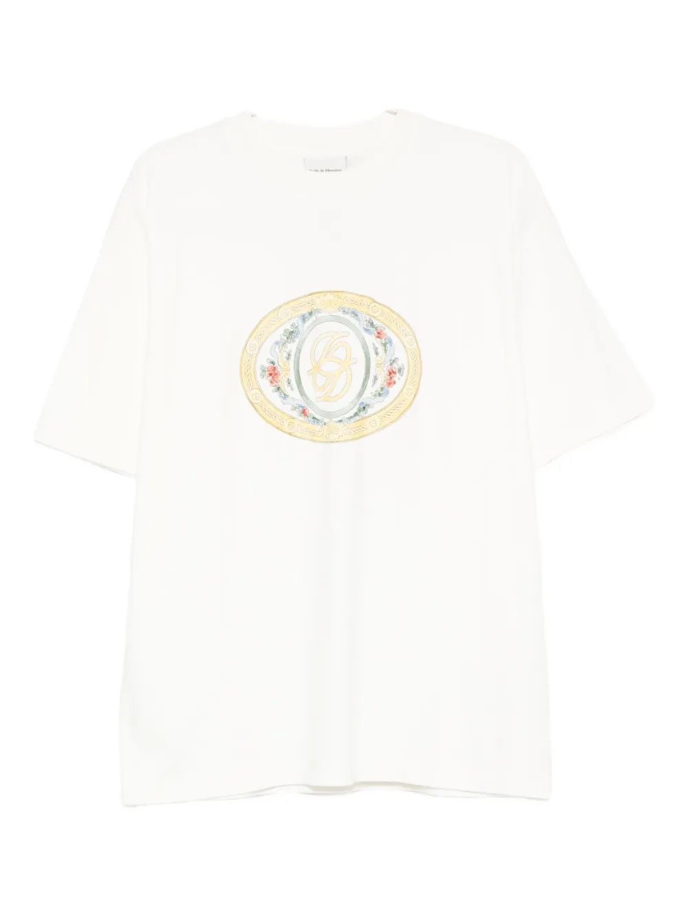 Футболка с логотипом в овальной рамке Drôle De Monsieur, нейтральный
Футболка с логотипом в овальной рамке Drôle De Monsieur, нейтральный