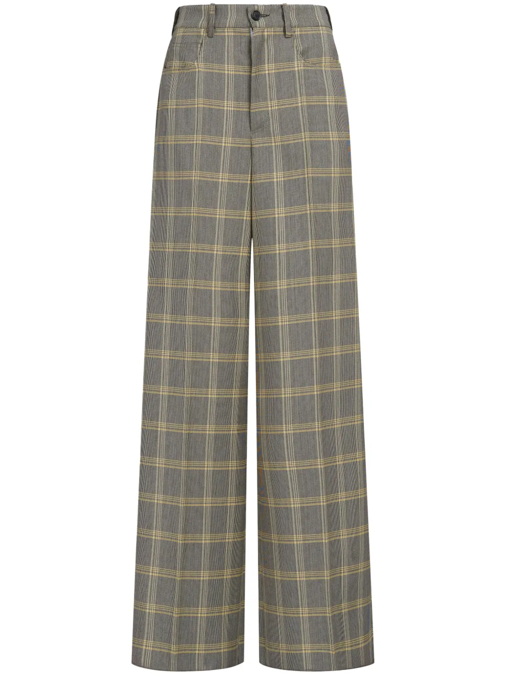 Брюки палаццо в клетку Marni, желтый
Брюки палаццо в клетку Marni, желтый