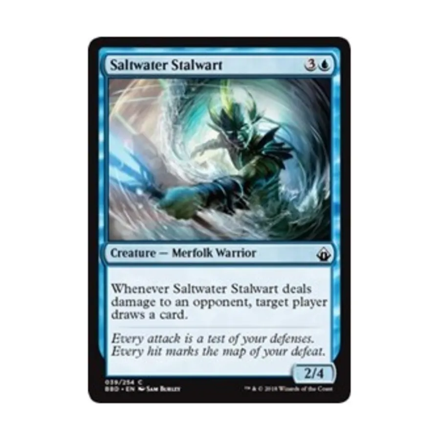 CCG Стойкий морской воин (C), MTG - Battlebond
CCG Стойкий морской воин (C), MTG - Battlebond