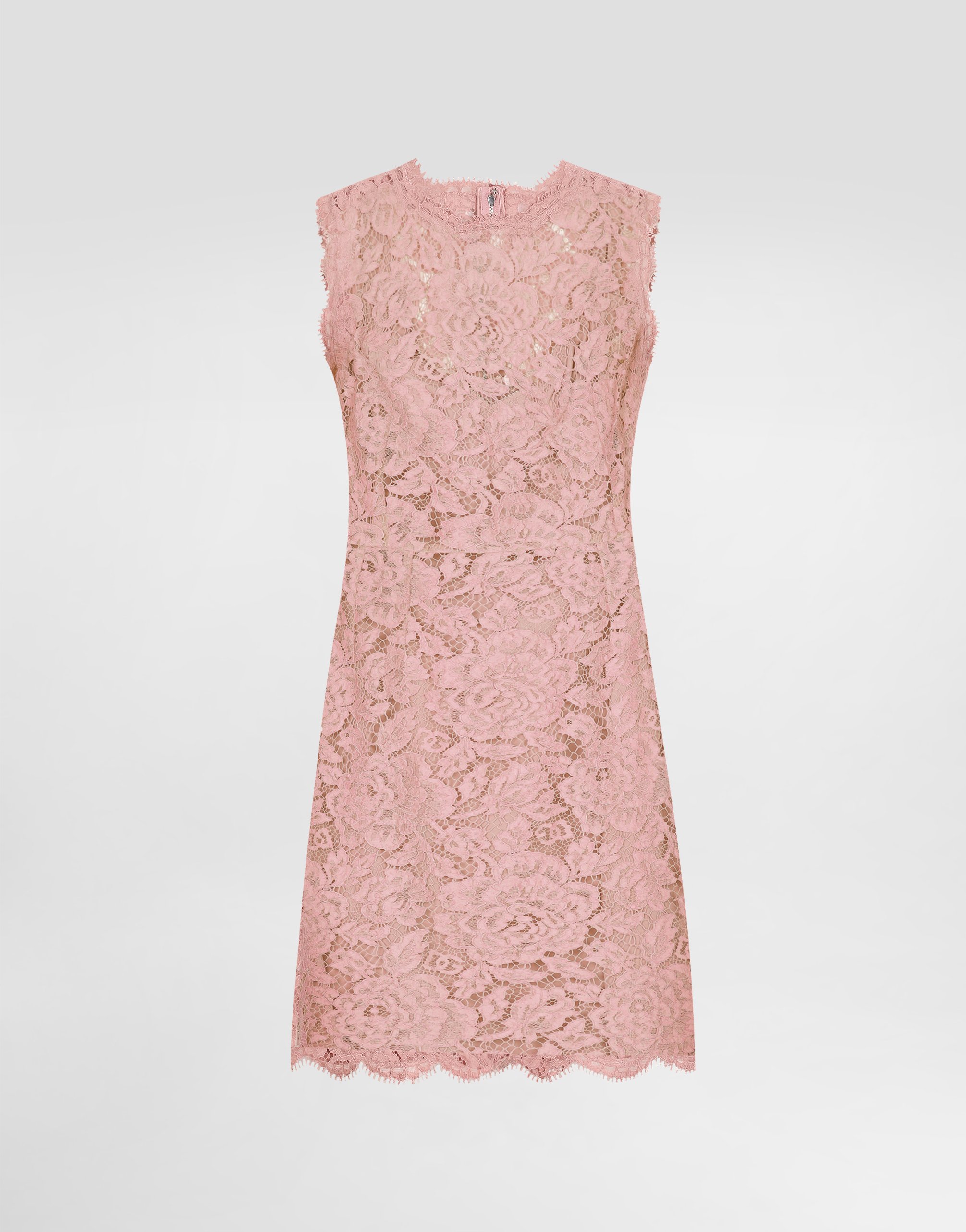 Платье а-силуэта без рукавов из цветочного кружева с логотипом dg Dolce & Gabbana, розовый
Платье а-силуэта без рукавов из цветочного кружева с логотипом dg Dolce & Gabbana, розовый