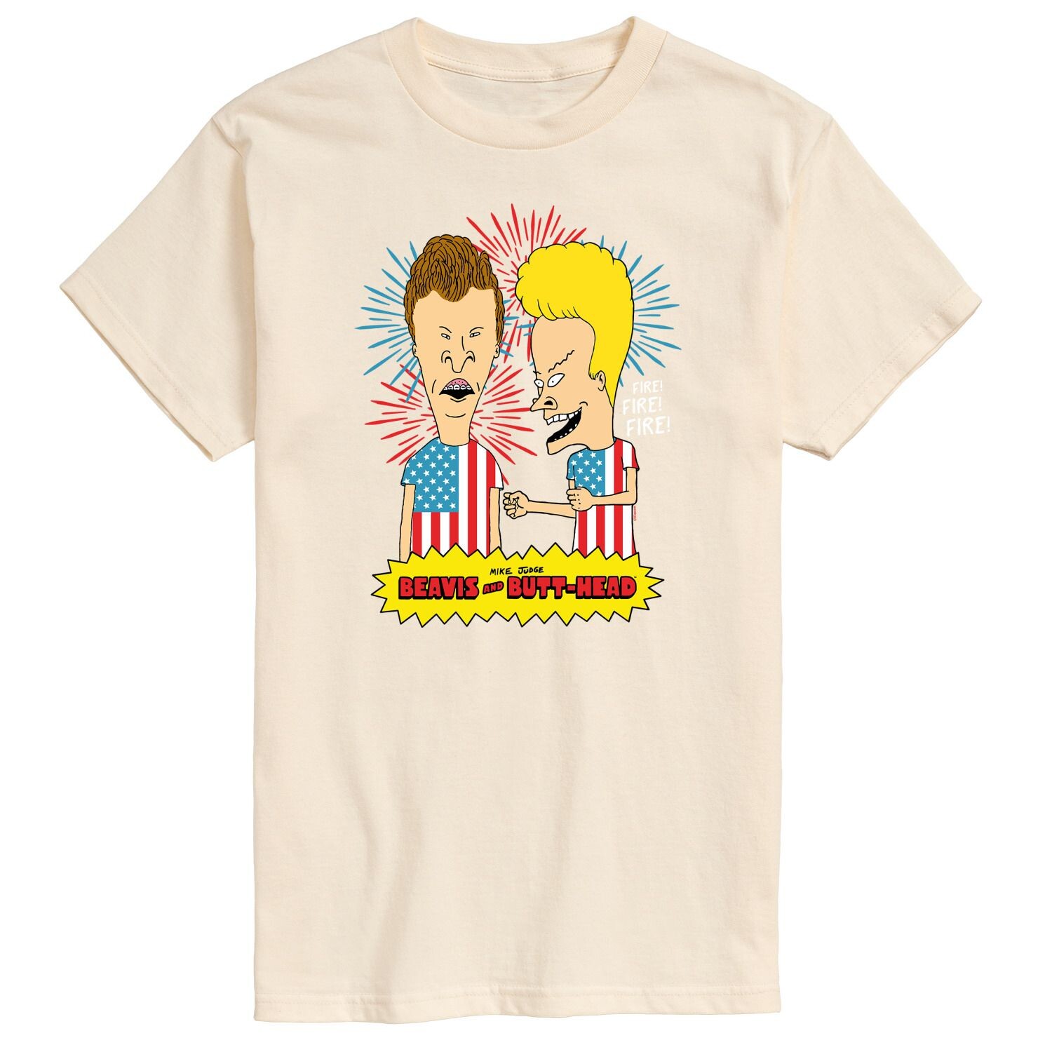 Мужская футболка Beavis And Butthead USA Firework Licensed Character
Мужская футболка Beavis And Butthead USA Firework Licensed Character