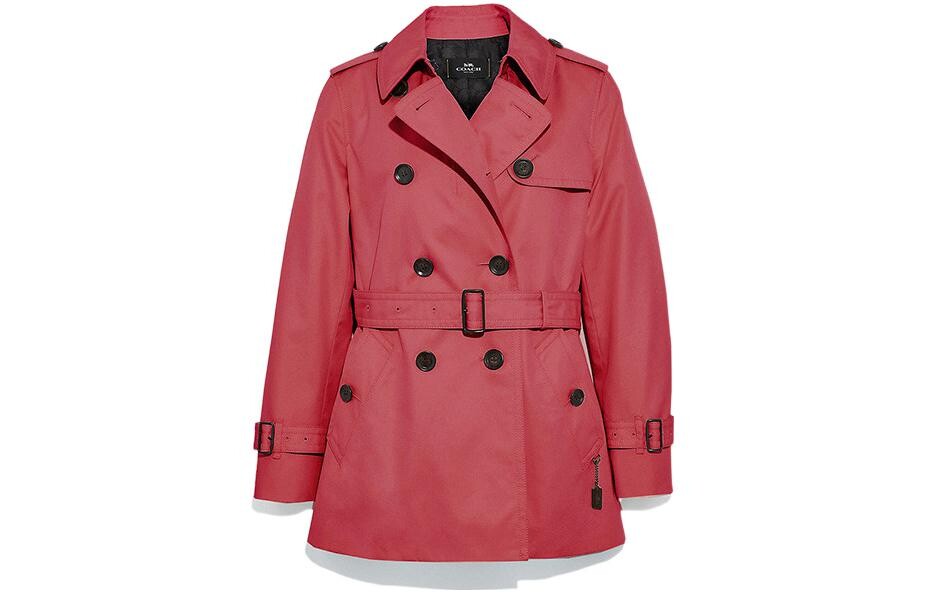 Пальто женское арбузно-красное Coach
Пальто женское арбузно-красное Coach