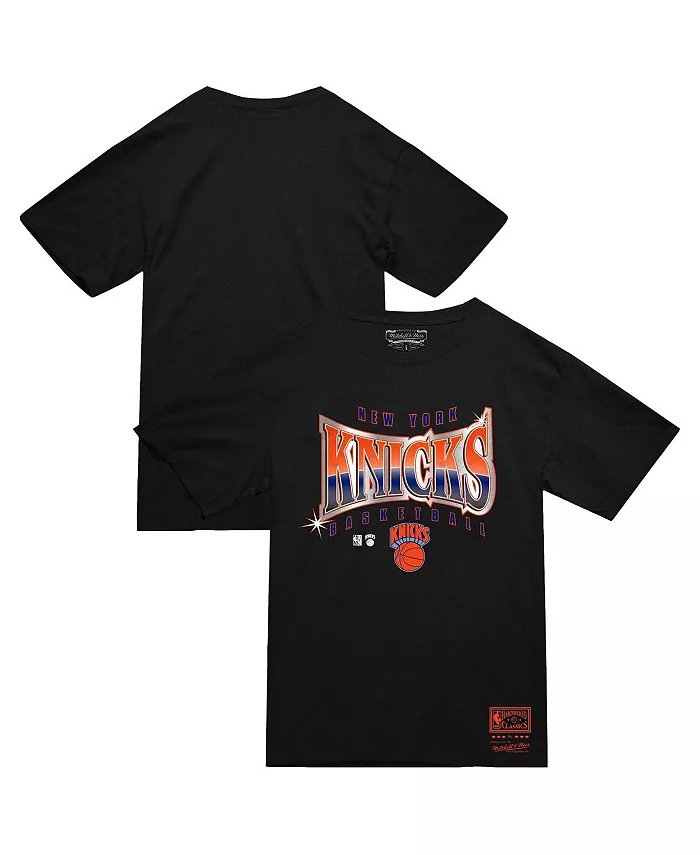 Мужская черная футболка New York Knicks Worldwide Collection Glow Up Mitchell & Ness
Мужская черная футболка New York Knicks Worldwide Collection Glow Up Mitchell & Ness