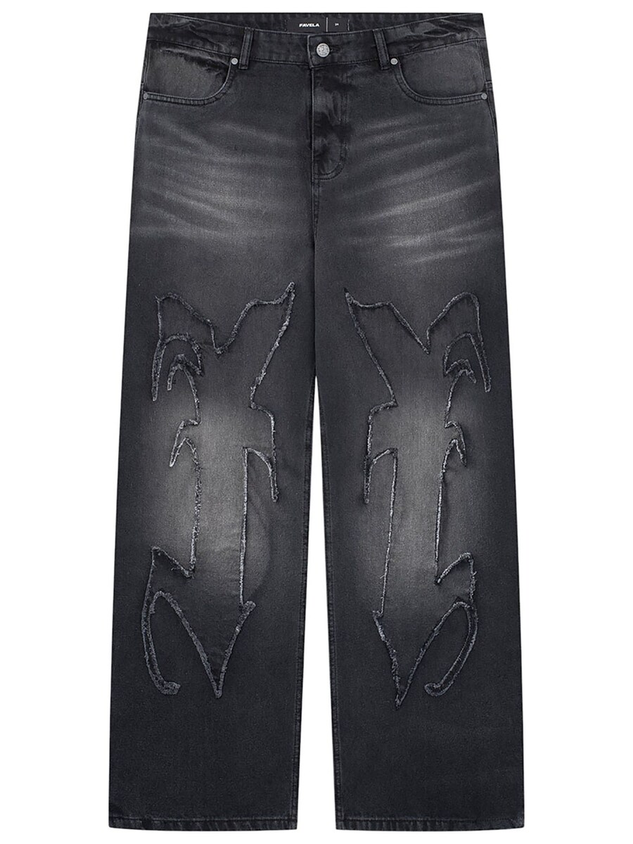 Обычные джинсы FAVELA Aves Patch, черный деним
Обычные джинсы FAVELA Aves Patch, черный деним