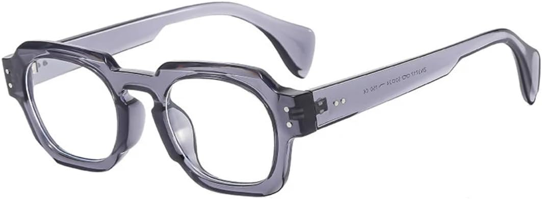 Солнцезащитные очки с защитой UV400 | Толстая оправа с мелкими заклепками | Для женщин и мужчин | Для занятий спортом на открытом воздухе и вождения DSVIGF, Gray Clear
Солнцезащитные очки с защитой UV400 | Толстая оправа с мелкими заклепками | Для женщин и мужчин | Для занятий спортом на открытом воздухе и вождения DSVIGF, Gray Clear